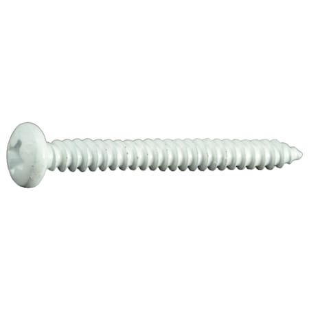 Midwest Fastener Sheet Metal Screw, #8 x 1-1/2 in, Painted Steel Pan Head Phillips Drive, 30 PK 35972